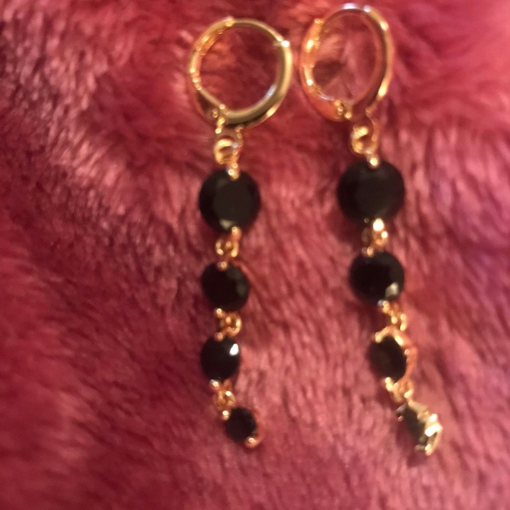 Gold plated earrings
